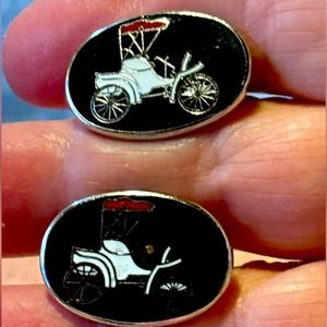 Vintage Antique Design Model T Cufflinks Vintage Car Victorian Automobile Men's